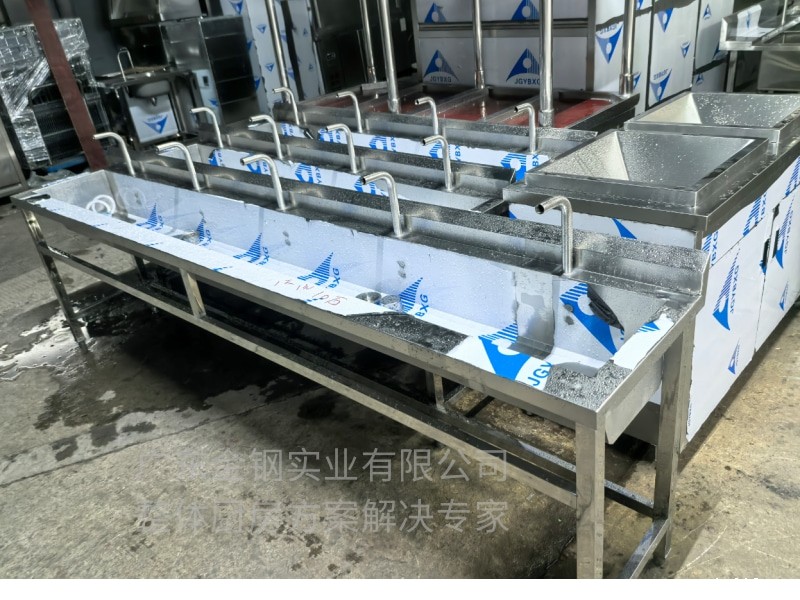 不锈钢长条水池-1