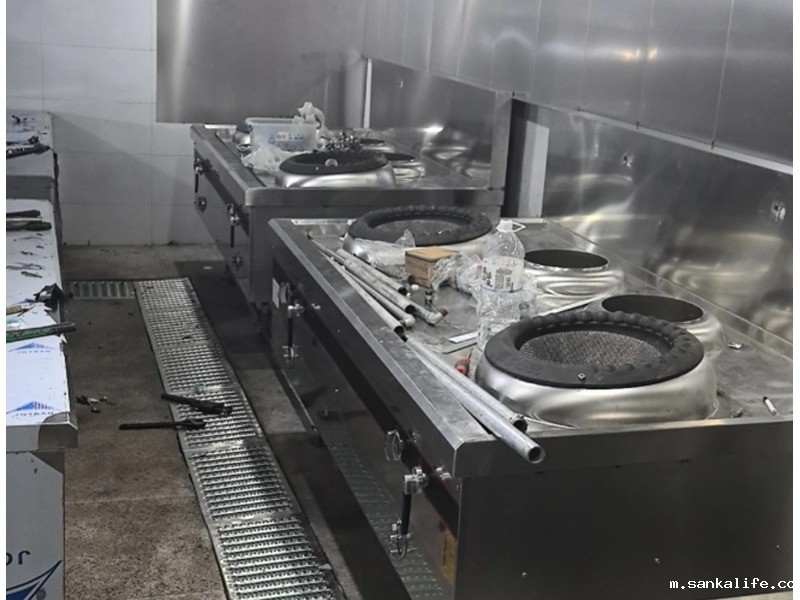 双头燃气小炒炉