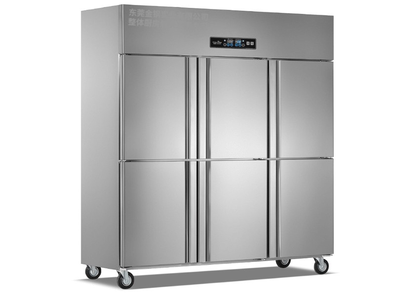 立式六门双机双温冷冻冷藏柜系列