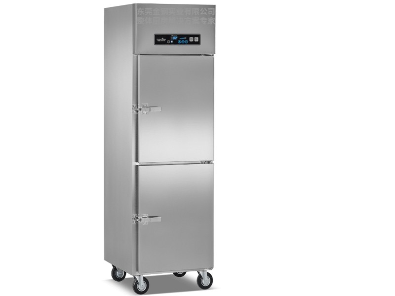 立式明管双门单机双温冷冻冷藏柜系列