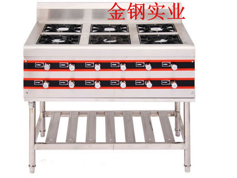 六头燃气煲仔炉