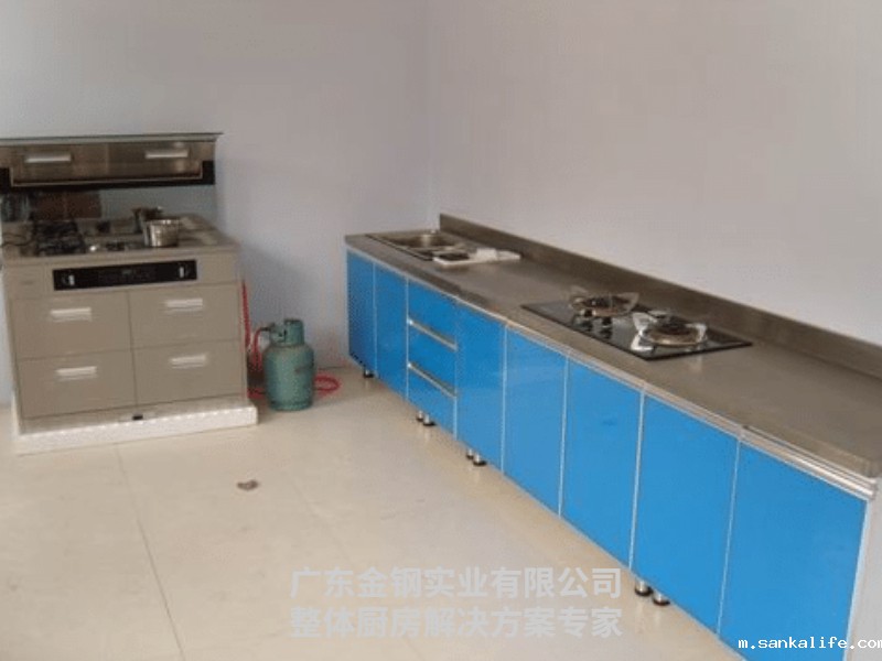 不锈钢家庭整体厨柜