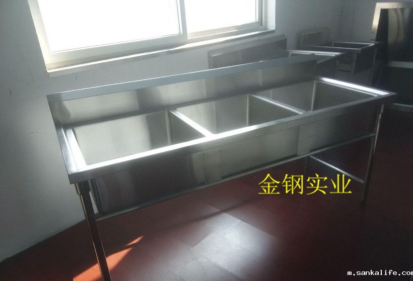 不锈钢三星洗菜池