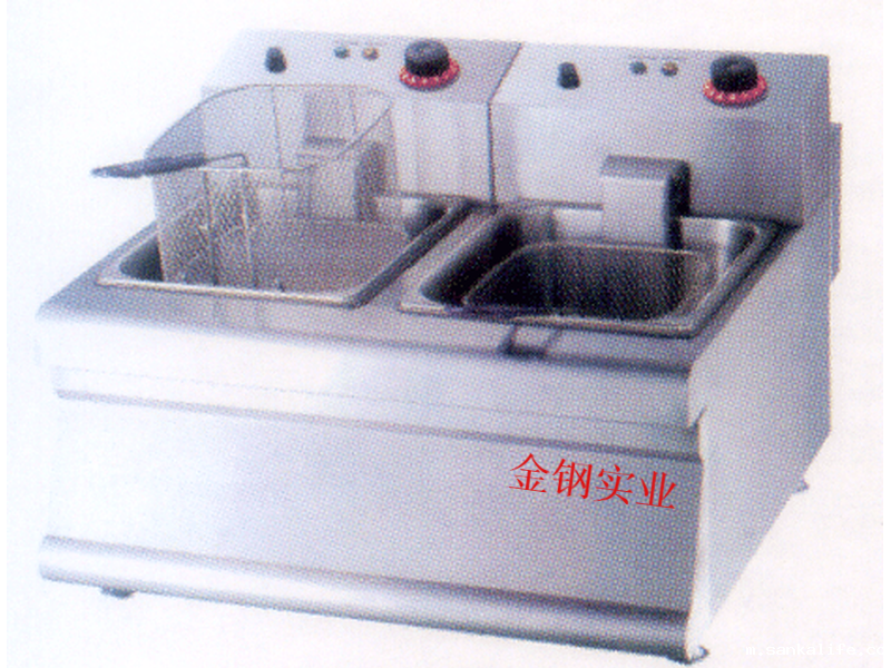 双缸电炸炉